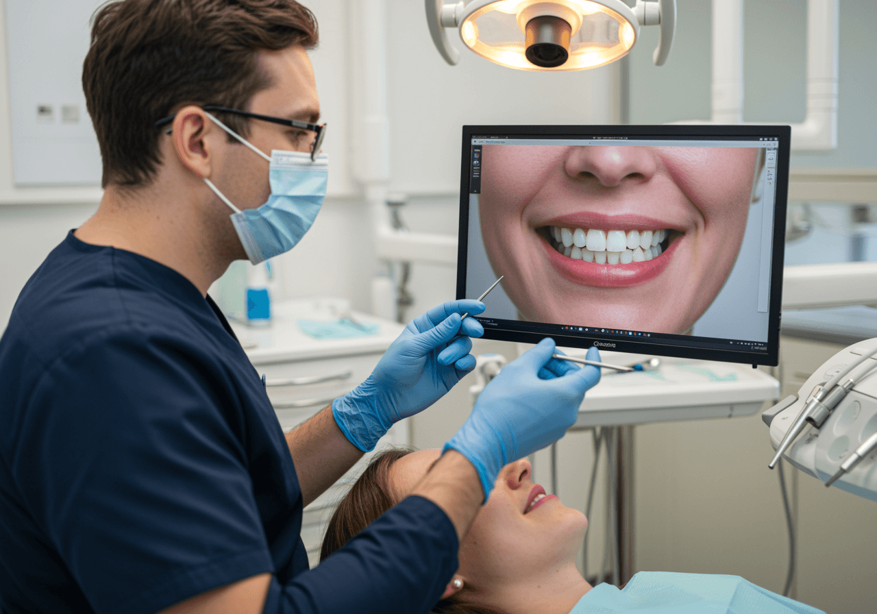 علاج الابتسامة اللثوية