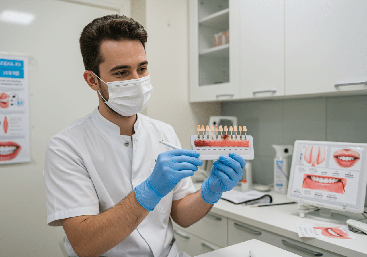 توريد اللثة (إزالة تصبغات اللثة)